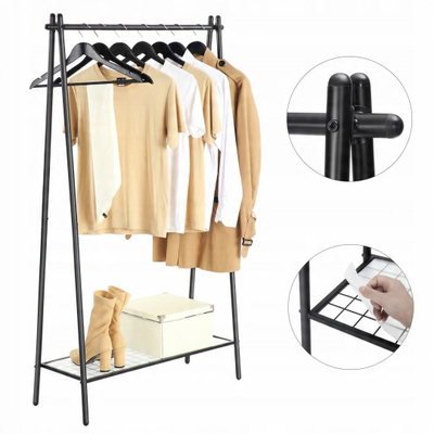 Stender për rroba Goodhome HSR23BK, metal, e zezë
