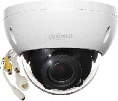 Kamerë sigurie IP Dahua IPC-HDBW2541R-ZAS-27135-S2, dome 5MP, IR, e bardhë