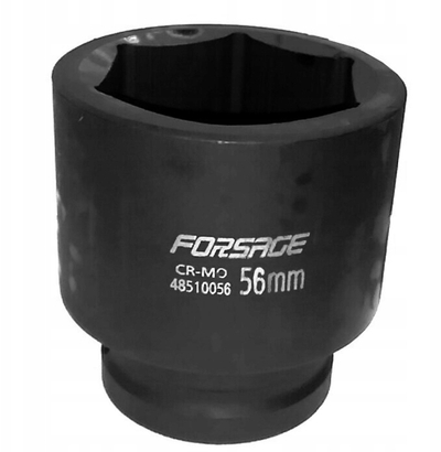 Çelës goditës i thellë Forsage Impact, 1", 56 mm, çelik CrMo