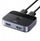 KVM switch Ugreen AW502, 2 porta USB C, 4K 60Hz, argjendtë