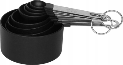 Set matës kuzhine Maku Kitchen Measures, 8 pjesë, plastikë, me ngjyra të ndryshme