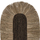 Dekor muri oval bari-abace 50×5×75 cm (HM7794), zezë