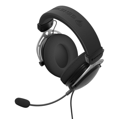 Kufje gaming Genesis Toron 531, me mikrofon, 3.5 mm, të zeza