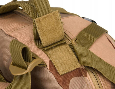 Çantë shpine ushtarake Peterson, najlon 900D, sistem MOLLE, kamufllazh