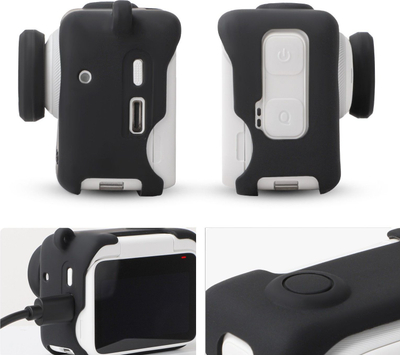 Kapak mbrojtës Sunnylife G3S-BHT838-D për Insta360 GO 3S, me kapak teli, i zi