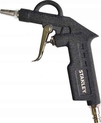 Pistoletë ajri Stanley 170036XSTN, presion 8 bar, gryke e shkurtër, e zezë