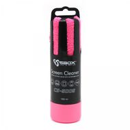 Sprej për pastrim SBOX, 150 ml + leckë mikrofibër, rozë