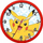 Рачен часовник Educa Borras Pokémon Bros, за деца, силиконска каиша, многуобоен