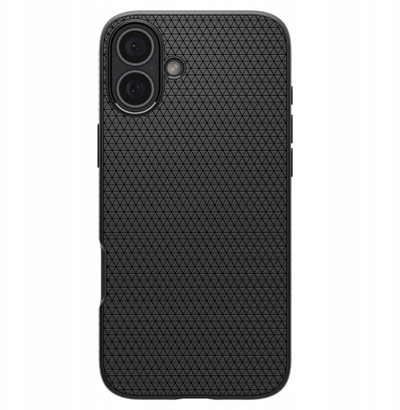 Mbulesë telefoni Spigen Liquid Air për iPhone 17, matte, e zezë