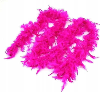 Boa me pupla Boland 52707, 180 cm, rozë