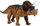 Lodër dinosaur Leantoys Triceratops, me drita, ecëse, e verdhë