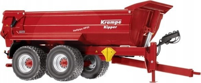 Model rimorkio Krampe Halfpipe HP 20 Wiking, shkallë 1:32, die-cast, e kuqe