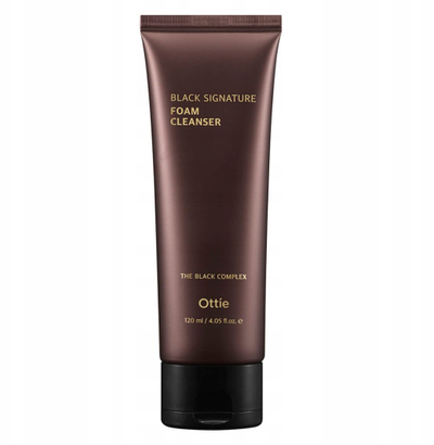 Shkumë pastruese fytyre Ottie Black Signature, mucinë kërmilli, 120ml