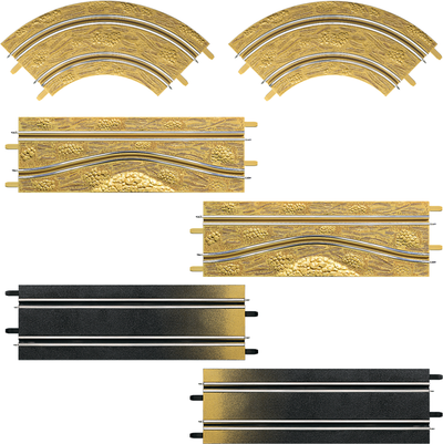 Set për zgjatjen e pistave Carrera 20061643, 6 copë