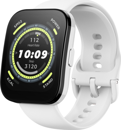 Ora e zgjuar Amazfit Bip 5, GPS, 1.91", krem e bardhë