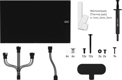 Ftohës likuid për GPU Alphacool Eiswolf 2, AIO, 360mm, ARGB, i zi