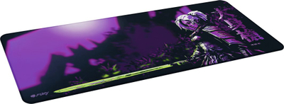Podloge per mouse Fury Yari Speed XL Shadow Duelist, 98x40 cm, e purpurt