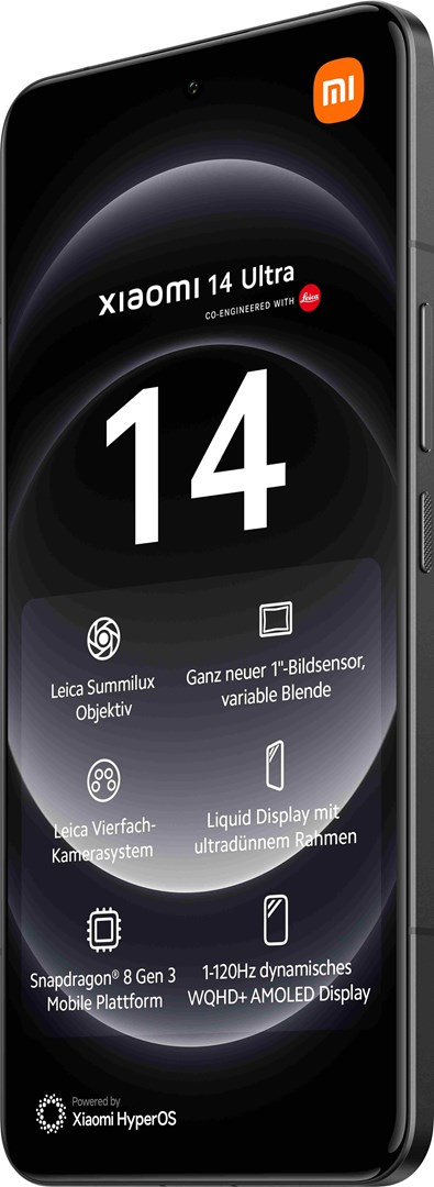 Celular Xiaomi 14 Ultra 5G, 6.73", 16GB/512GB, i zi