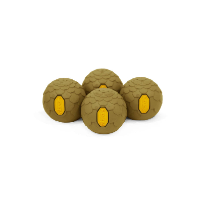 Set këmbëzash karrige Helinox Vibram Ball Feet, 4 copë, gome, të zeza