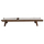 Karrige plazhi Milos prej hiri 204x65x92,5Hcm (HM10685.01)