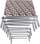 Set çelësa imbus tipi T Beta Tools 951/S6, 6 copë, me kuti, ngjyrë argjendi