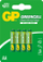 Bateri zink-karbon GP Greencell AAA R03, paketim me 4 copë