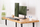 Mbajtëse monitori Digitus DA-90401, për 2 ekrane 15"-32", 8 kg, VESA 75x75 100x100, e zezë