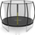 Trampolinë për kopsht FUNFIT Premium 252cm, me rrjetë mrena, me shkallë
