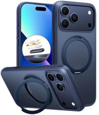 Mbulesë telefoni Torras Ostand Pro Series për iPhone 17 Pro dhe 17 Pro Max, blu