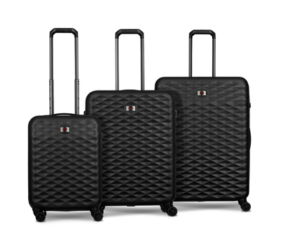 Set valixhe Wenger Lumen hardside, argjendtë