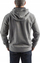 Bluzë me kapuç Milwaukee Midweight, për burra, përzierje pambuk-poliester, 2XL, gri