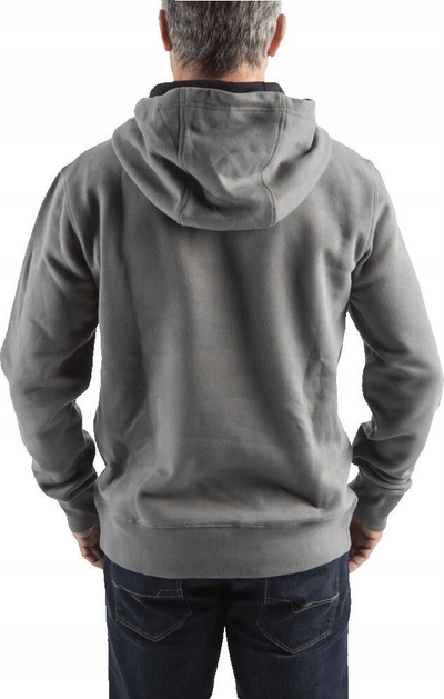 Bluzë me kapuç Milwaukee Midweight, për burra, përzierje pambuk-poliester, 2XL, gri