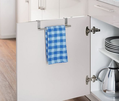 Varëse peshqirësh Wenko Single Rod, çelik inox, e argjendtë
