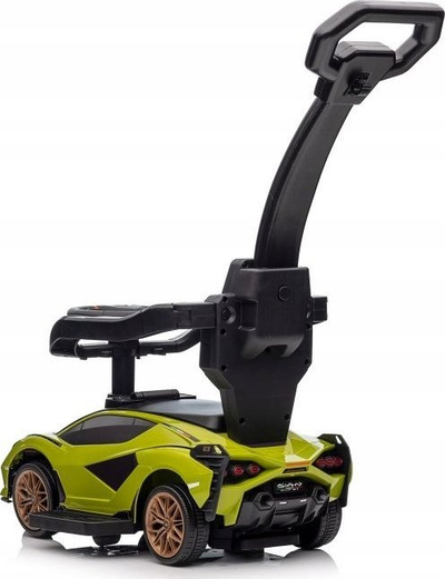 Makine lodër ride-on Lamborghini QLS-996T me shtytëse, për kalamaj 1+, jeshile