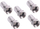 Set konektorësh antene F plug, 6.8mm, me gasket, 5 copë