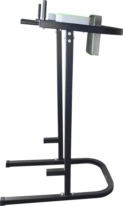 Stacion dips Master Multi-Functional, për ushtrime force, skelet çeliku, i zi