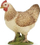 Figurinë lodër PAPO Farmyard Friends Red Hen, PVC, pule, e kuqe