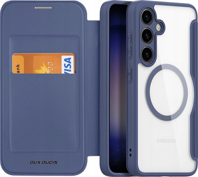 Mbështjellës telefoni DUX DUCIS Skin X Pro Series për Samsung Galaxy S24 Plus, MagSafe, blu