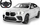 Makine me telekomandë Jamara BMW X6 M Deluxe Cars 1:14, 2.4 GHz, me drita LED, e bardhë