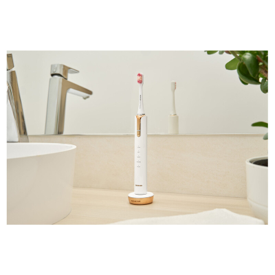 Furçë elektrike për dhëmbë Sencor SOC 4103GD Sonic, e artë/bardhë