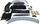 Trampolinë LeanSport Max 12ft, diametër 366cm, me rrjetë mbrojtëse, e zezë me jeshile