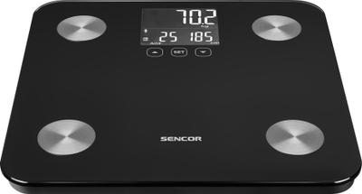Peshore banjoje Sencor SBS 6026BK, dixhitale, me ekran LCD, e zezë