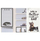 Set shënimesh me skeda Starpak Kitty 563055, format i vogël, shumëngjyrësh