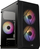 Kuti kompjuteri Aerocool CS-107 FRGB, mini tower, panel akrilik, e zezë