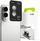 Заштита за рамка на камера Ringke Camera Frame Protector Galaxy S25 Edge, сет 2 парчиња, алуминиум и стакло, црна