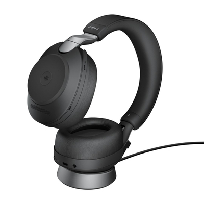 Kufje Jabra Evolve2 85 MS Stereo, USB-C, të zeza