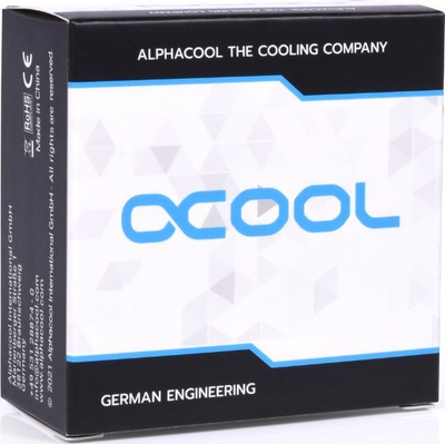 Adaptor këndor 45° Alphacool Eiszapfen 17591, G1/4 M në G1/4 F, krom