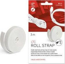 Организатор за кабли LABEL THE CABLE Velcro LTC 1220, 3m, бел