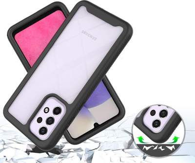 Mbështjellëse Tech - Protect DEFENSE360 për Galaxy A33 5G, e zezë