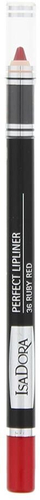 Молив за усни Isadora Perfect Lipliner 36 Ruby Red, 1.2g, црвен
